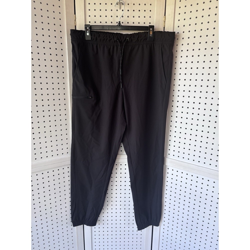 Aspen Jogger Pants Men's Lg Drawstring Side Zip Pocket‎ Performance Athletic
